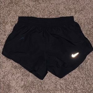 black running shorts